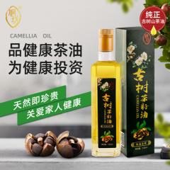 侗坊 纯正山茶油 古树山茶油 纯茶油520ml 茶籽油 低温物理一级压榨 山茶油 植物食用油